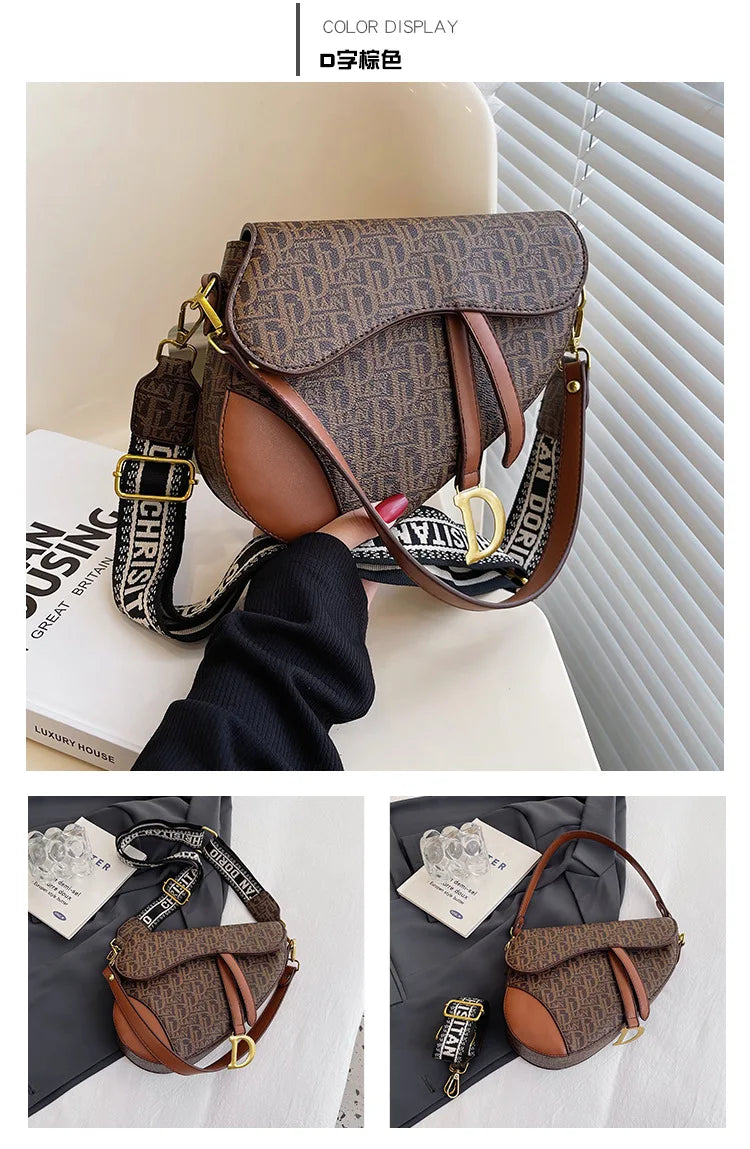 Exclusive Saddle Crossbody Bag for Women -