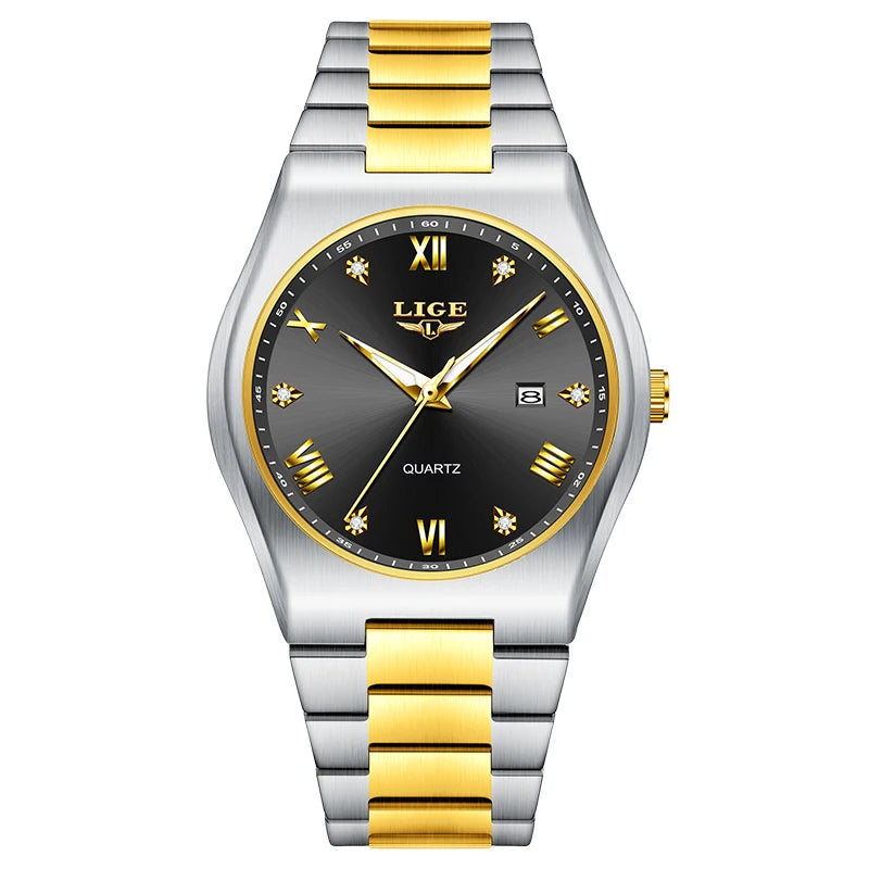 Relogio Feminino LIGE Top Brand Luxury Women Watches Simple Elegant Waterproof Watch For Women Sports Women's Quartz Wristwatch