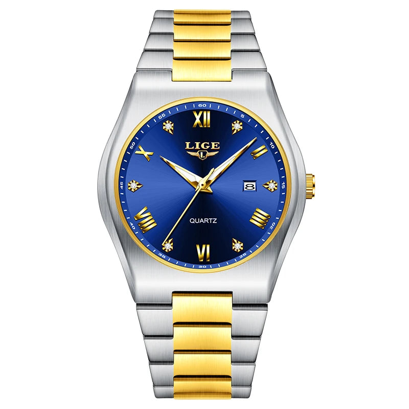 Relogio Feminino LIGE Top Brand Luxury Women Watches Simple Elegant Waterproof Watch For Women Sports Women's Quartz Wristwatch