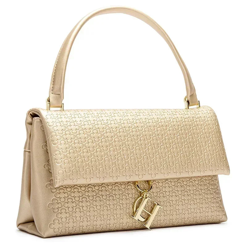 CH Women's Shoulder Bag Detachable Shoulder Strap Chain Fashion Simple Large Capacity Solid Color Light Luxury Underarm Bag