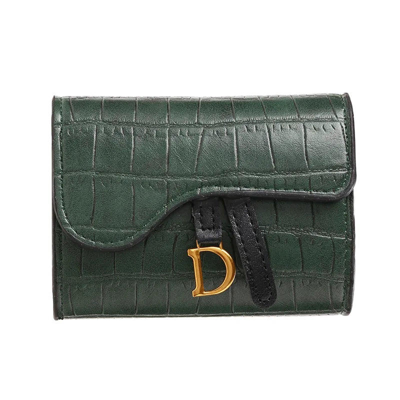 7pcs PU Crocodile Credit Card Bags Pattern Money Purse