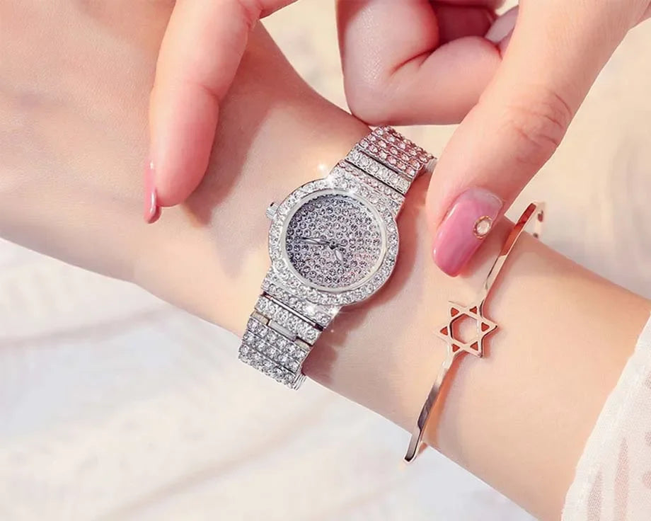 Reloj Mujer woman Fashion Luxury Brand Women Quartz Watch For Montre Femme Clock Relogio Feminino Ladies Gold Watch