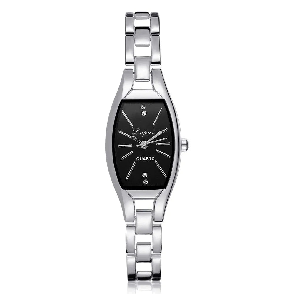 Lvpai Minimalist Temperament Quartz Women's Watch Elegant Minimalist Small Dial 2023 New Fashionable Women's Diamond Watch