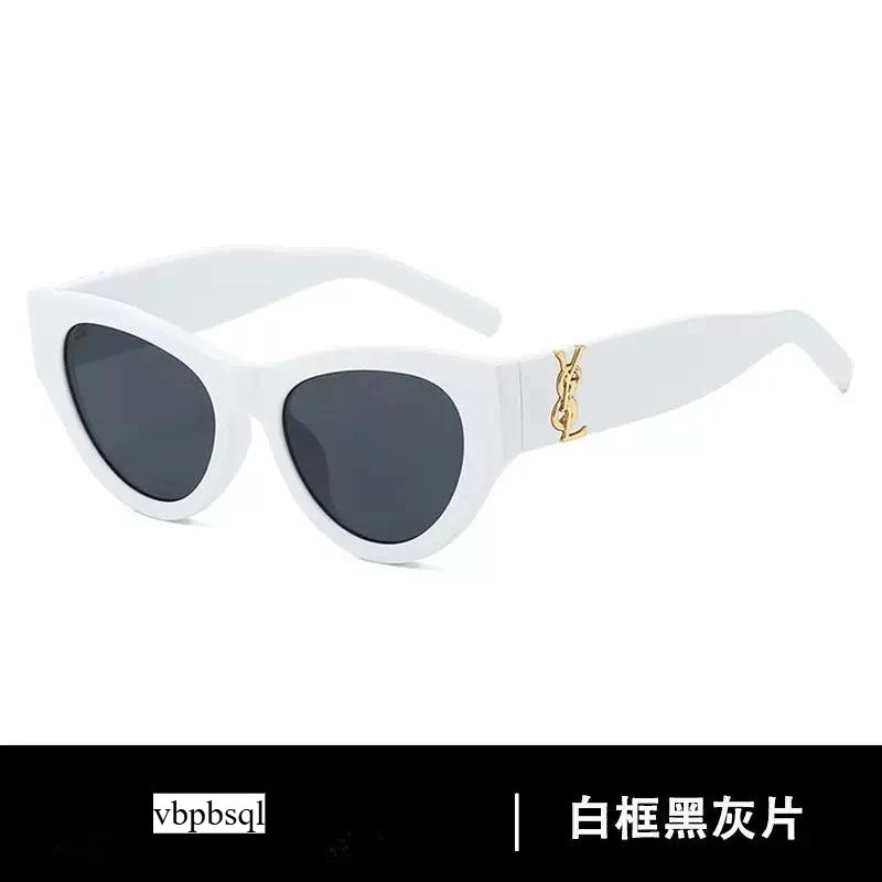 Vbpbsql Fashion Retro Cat Eyes, Women's Style of Sunglasses, High-end Sense,