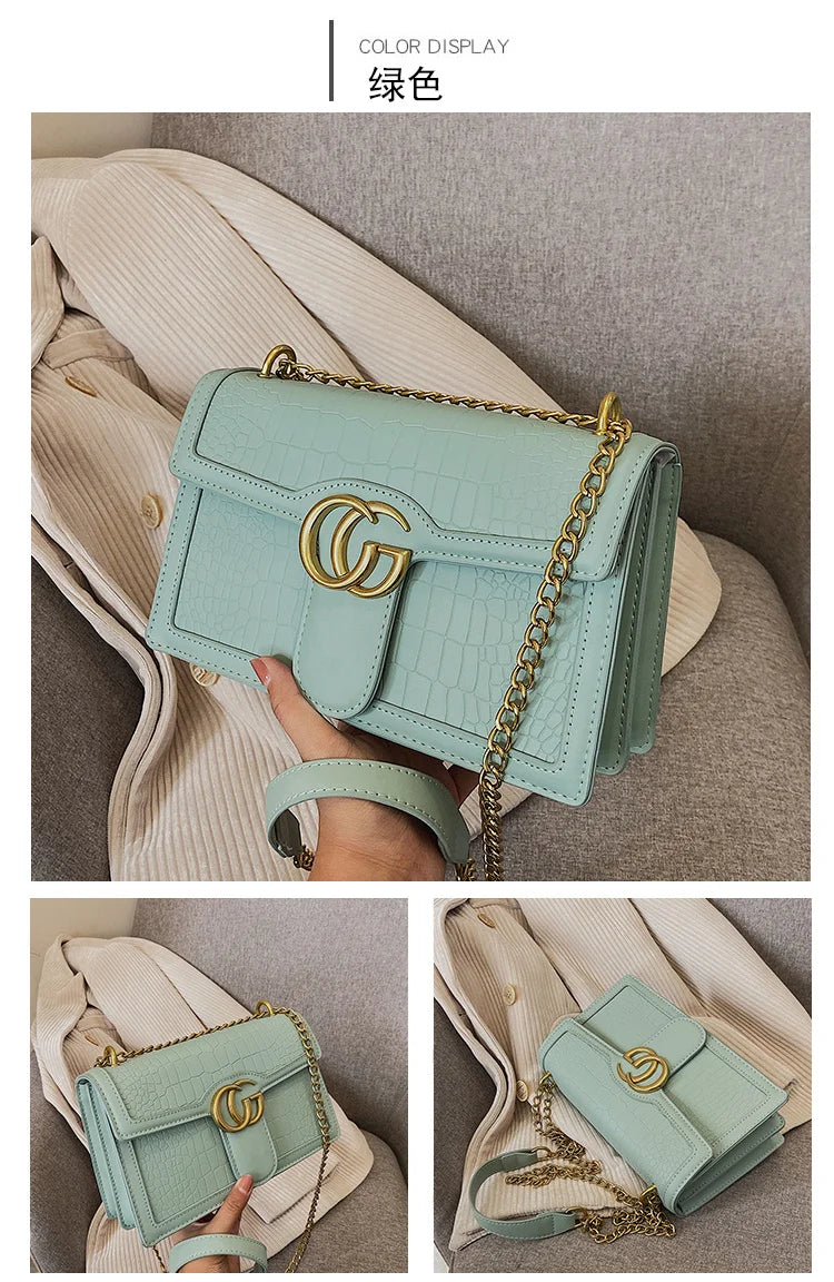 2025 New Designer Bag - Fashion Lightweight Trendy Embossed Chain Bag,