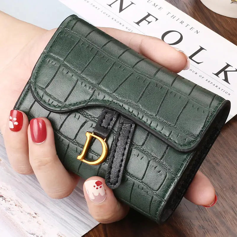 7pcs PU Crocodile Credit Card Bags Pattern Money Purse