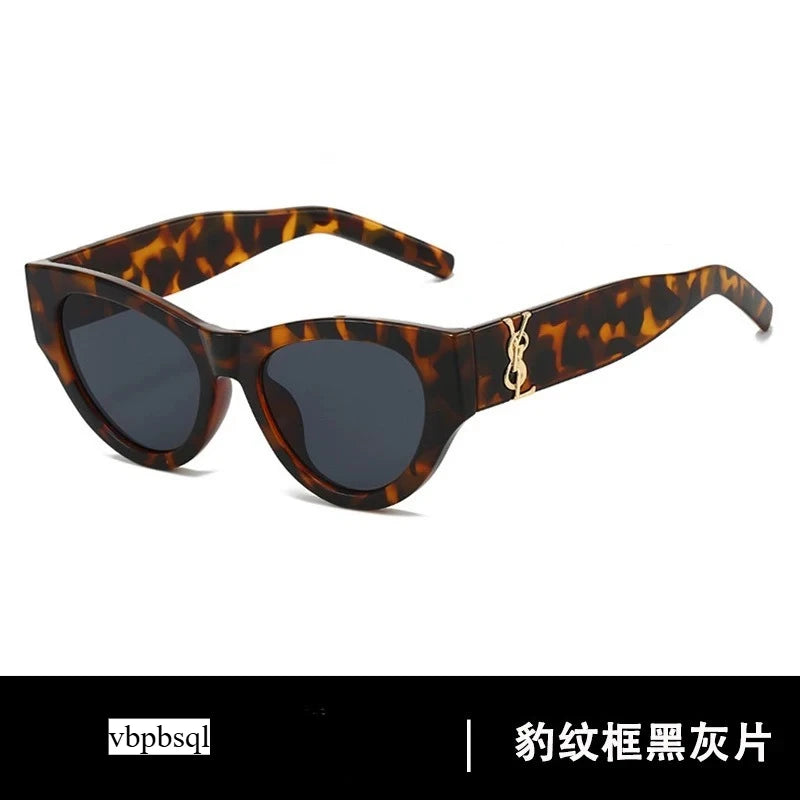 Vbpbsql Fashion Retro Cat Eyes, Women's Style of Sunglasses, High-end Sense,