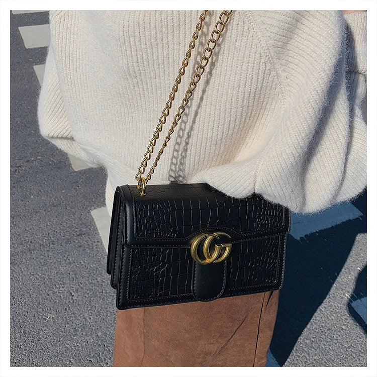 2025 New Designer Bag - Fashion Lightweight Trendy Embossed Chain Bag,