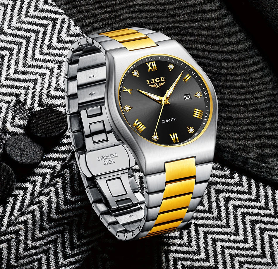 Relogio Feminino LIGE Top Brand Luxury Women Watches Simple Elegant Waterproof Watch For Women Sports Women's Quartz Wristwatch