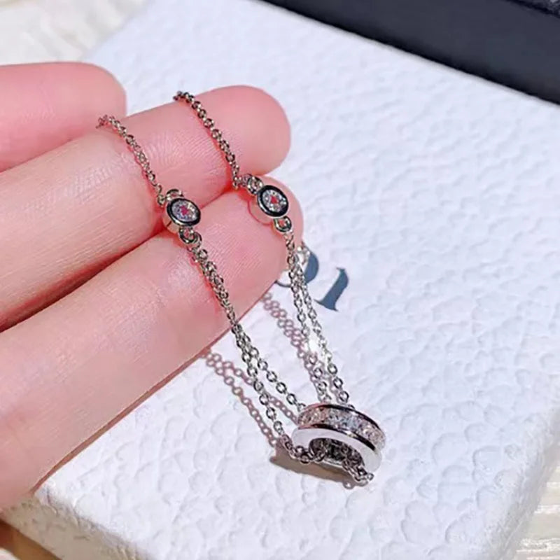IFYOUOO Fashion Diamond Bracelet Super Shining Exquisite Women's Jewelry Charm Elegance Gifts