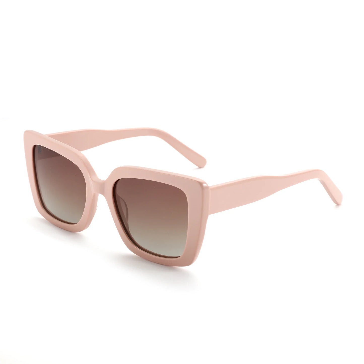 ZENOTTIC 2025 Square Polarized Sunglasses Women Thick Frame UV400 Protection Acetate Sun Glasses for Ladies Shopping Gift