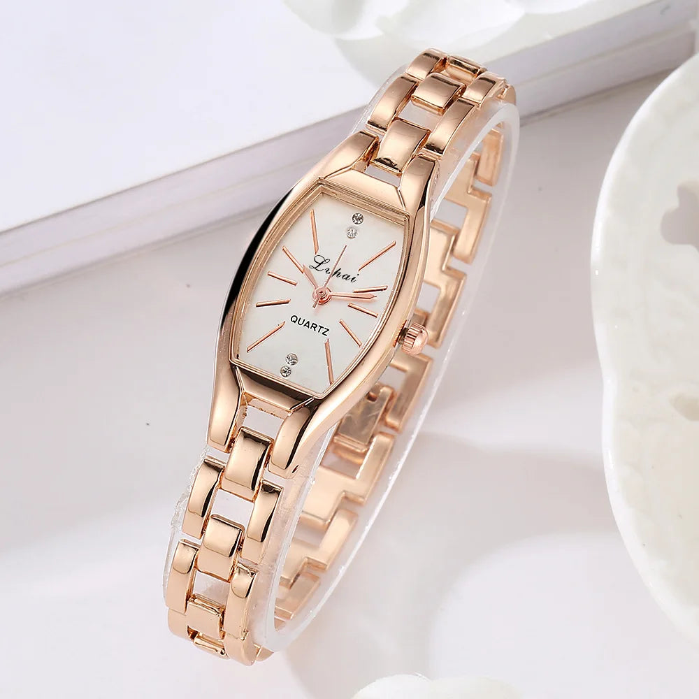 Lvpai Minimalist Temperament Quartz Women's Watch Elegant Minimalist Small Dial 2023 New Fashionable Women's Diamond Watch