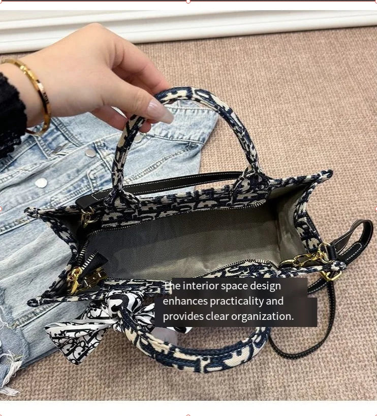 Designer style bag - 2025 new model classic high-end tote bag