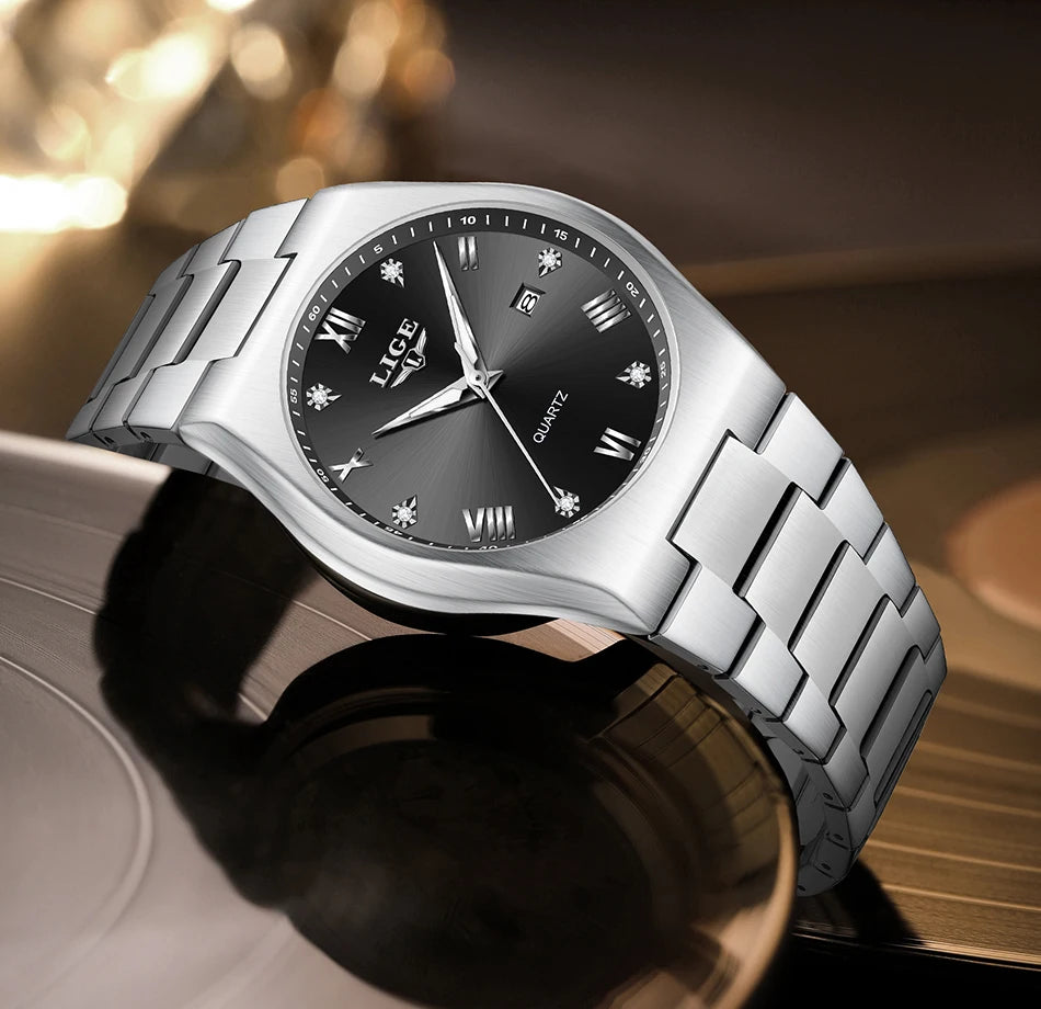 Relogio Feminino LIGE Top Brand Luxury Women Watches Simple Elegant Waterproof Watch For Women Sports Women's Quartz Wristwatch
