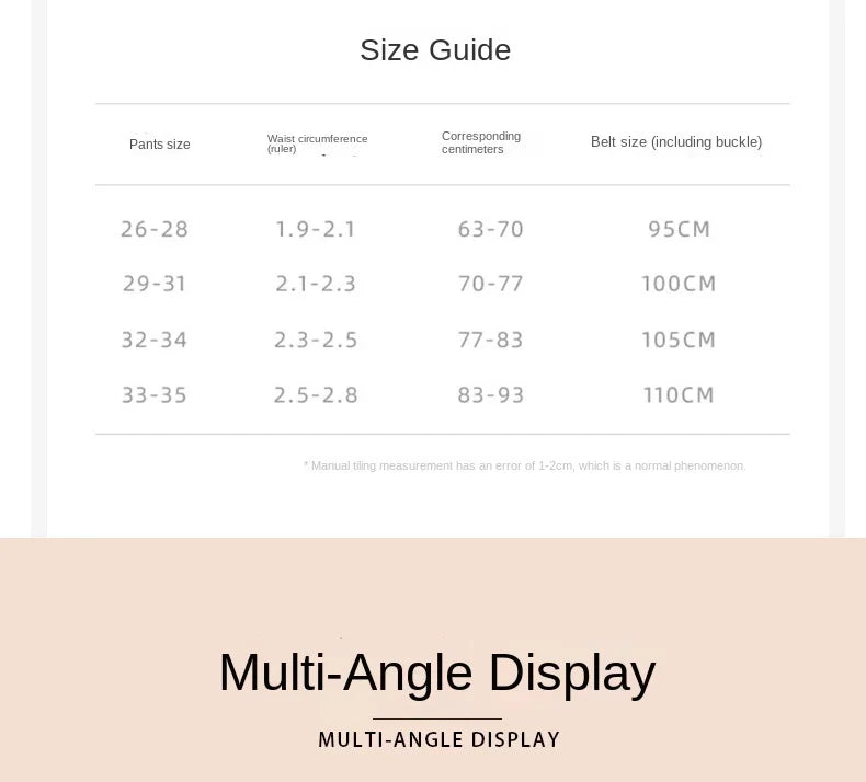 Women's Casual Denim Buckle Decorative Waistband for Students Top Quality Leather Belt Versatile Simple Style Female Accessories