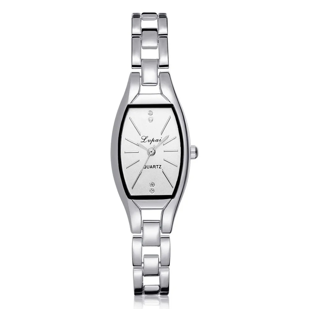 Lvpai Minimalist Temperament Quartz Women's Watch Elegant Minimalist Small Dial 2023 New Fashionable Women's Diamond Watch