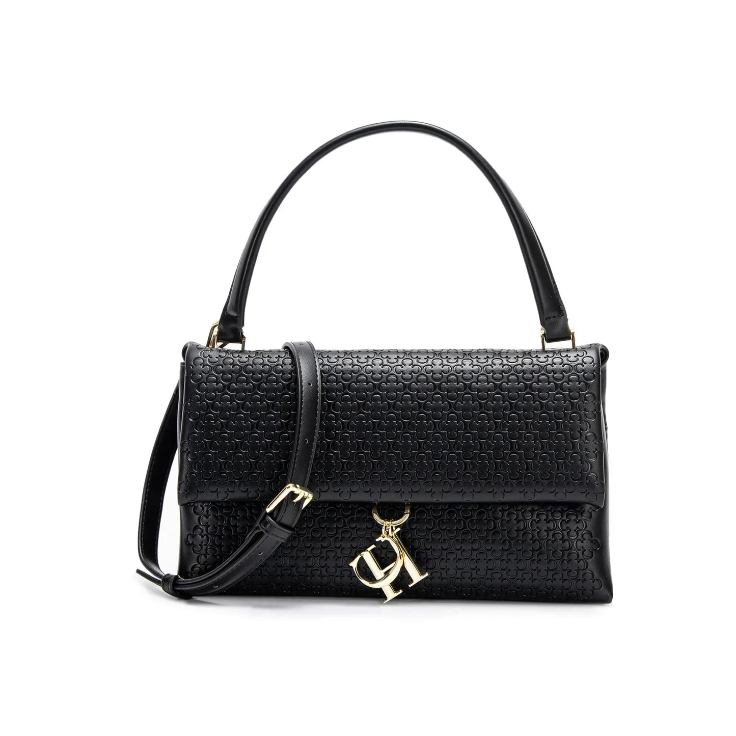 CH Women's Shoulder Bag Detachable Shoulder Strap Chain Fashion Simple Large Capacity Solid Color Light Luxury Underarm Bag