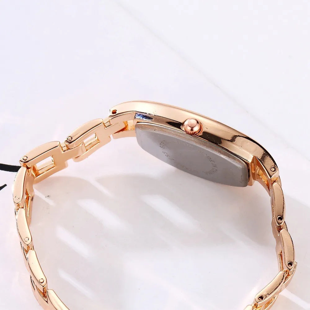 Lvpai Minimalist Temperament Quartz Women's Watch Elegant Minimalist Small Dial 2023 New Fashionable Women's Diamond Watch