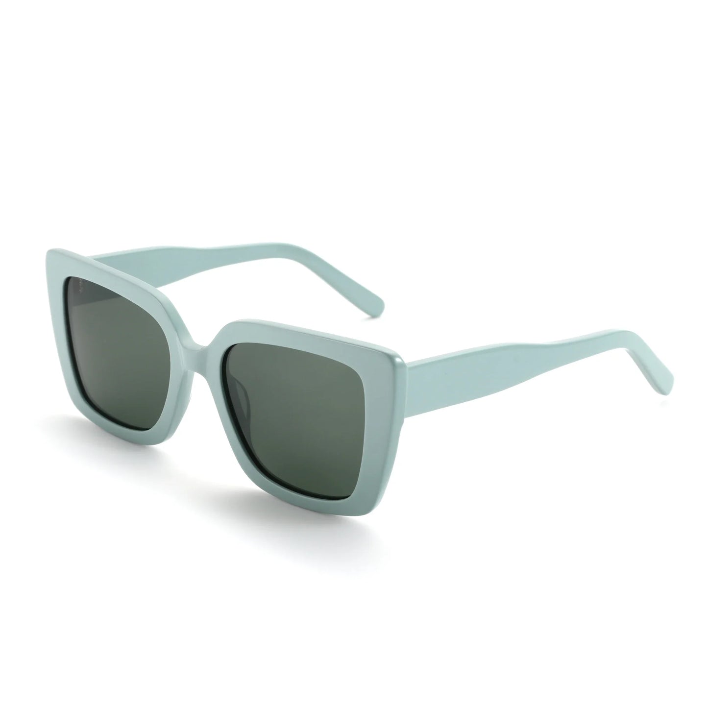 ZENOTTIC 2025 Square Polarized Sunglasses Women Thick Frame UV400 Protection Acetate Sun Glasses for Ladies Shopping Gift