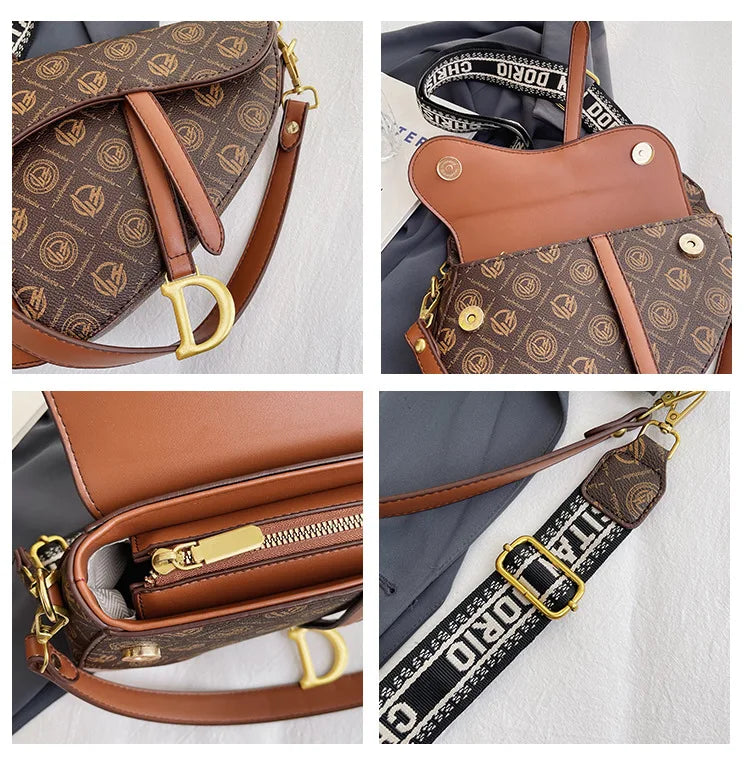 Exclusive Saddle Crossbody Bag for Women -
