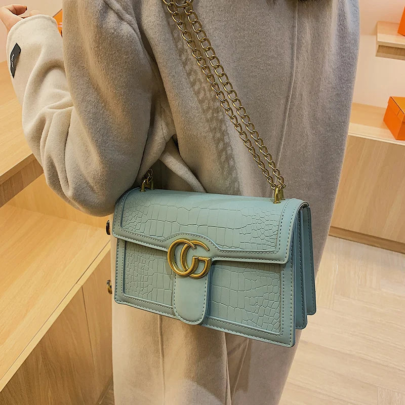 2025 New Designer Bag - Fashion Lightweight Trendy Embossed Chain Bag,