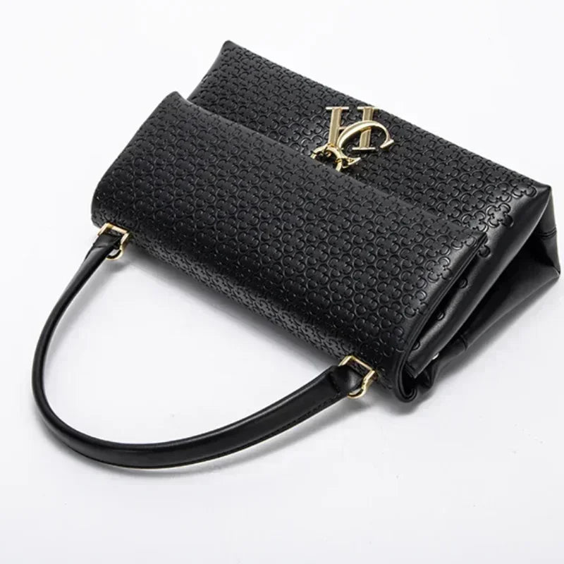 CH Women's Shoulder Bag Detachable Shoulder Strap Chain Fashion Simple Large Capacity Solid Color Light Luxury Underarm Bag