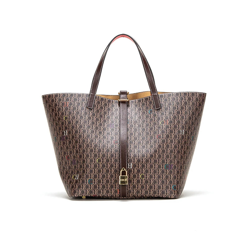 Classic Style Women's Large-capacity Handbag Letters
