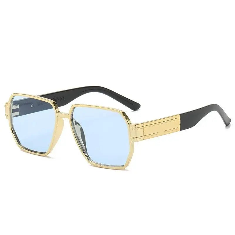 Irregular Retro Polygonal Sunglasses European and American Personalized Trendy Women's Sunglasses Fashion Glasses
