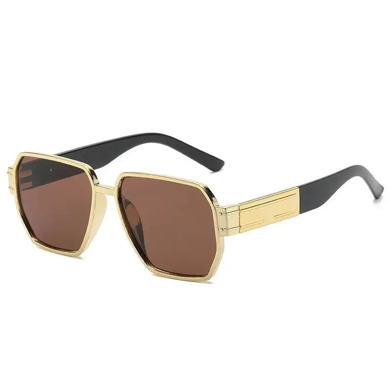 Irregular Retro Polygonal Sunglasses European and American Personalized Trendy Women's Sunglasses Fashion Glasses
