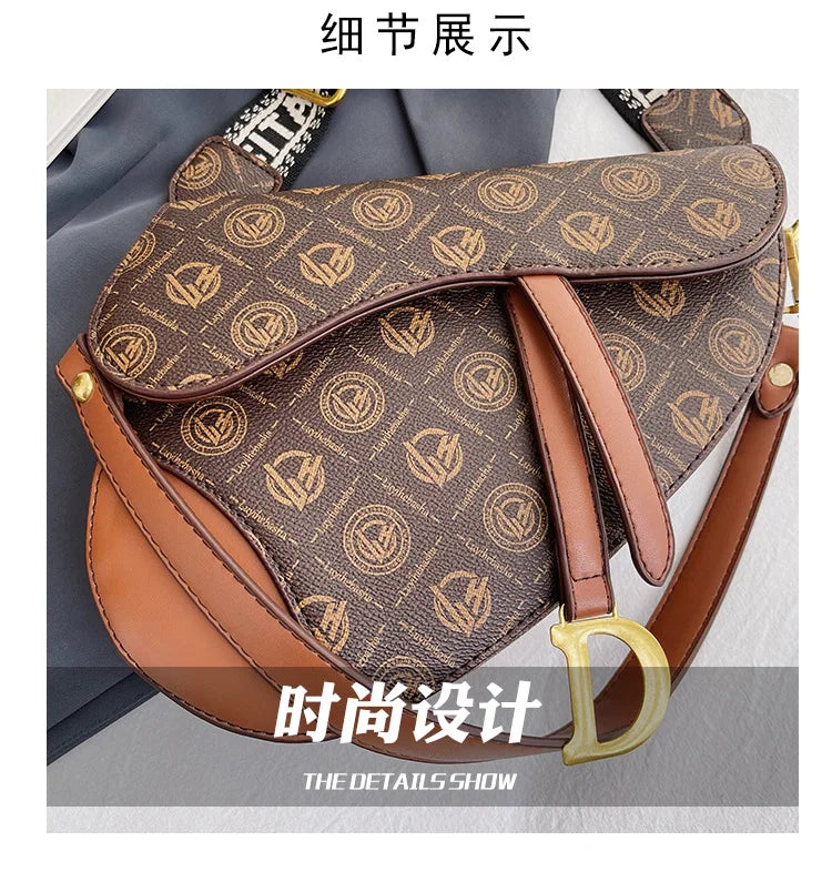 ‌Exclusive Saddle Crossbody Bag for Women -