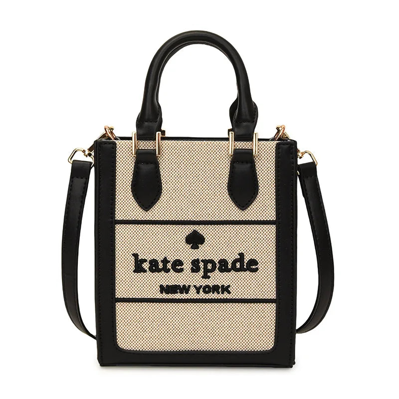 2025 New Women's Luxury Korean-Style Tote - Trendy Retro Letter Crossbody & Handheld
