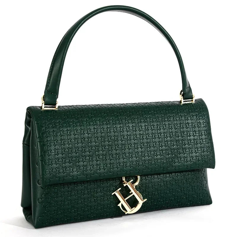 CH Women's Shoulder Bag Detachable Shoulder Strap Chain Fashion Simple Large Capacity Solid Color Light Luxury Underarm Bag
