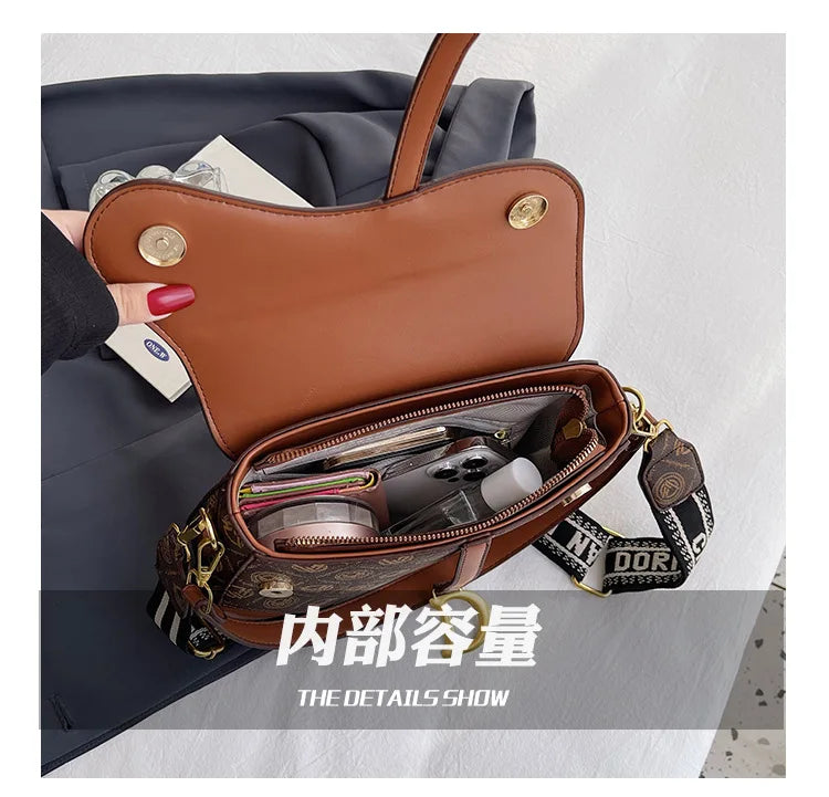 ‌Exclusive Saddle Crossbody Bag for Women -