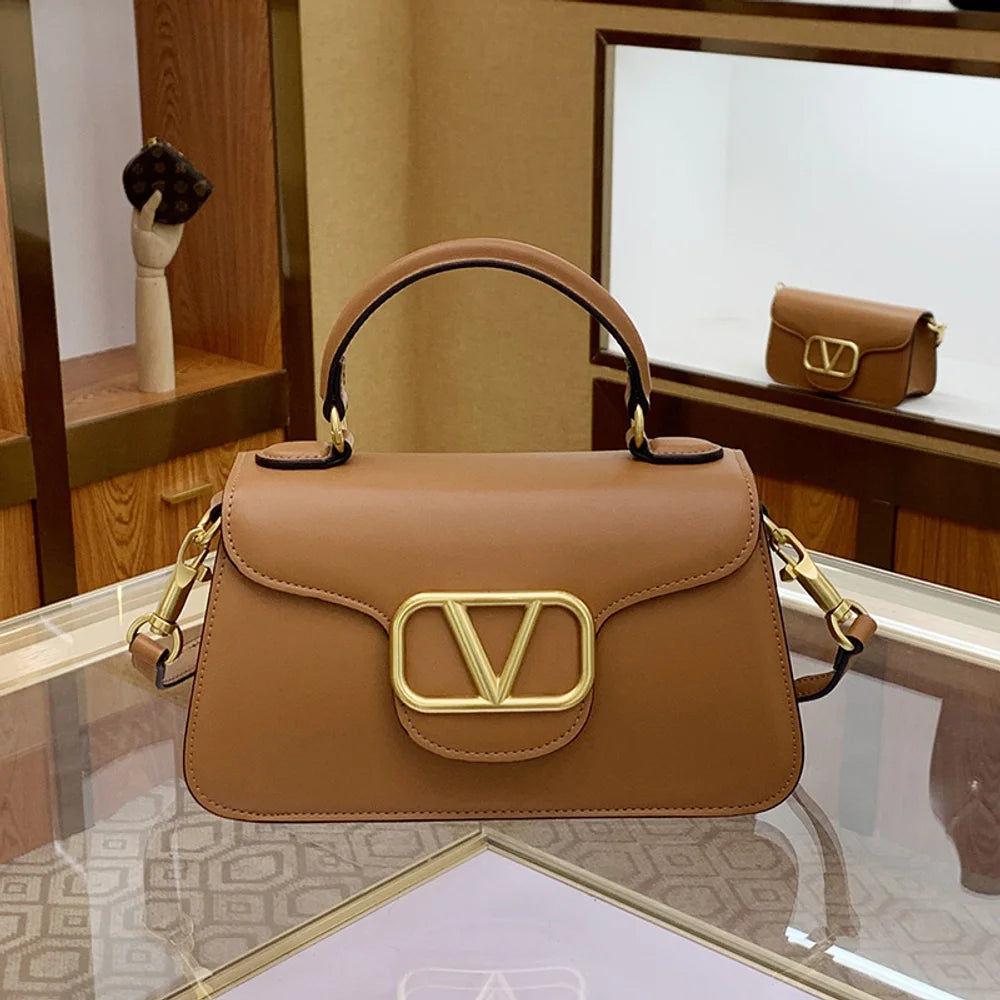 2025 Summer New Light Luxury Niche High-end Single Shoulder Crossbody Bag Fashionable And Versatile Hand-held Small Square Bag