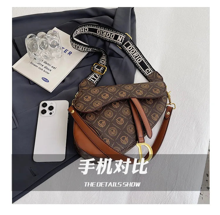 ‌Exclusive Saddle Crossbody Bag for Women -