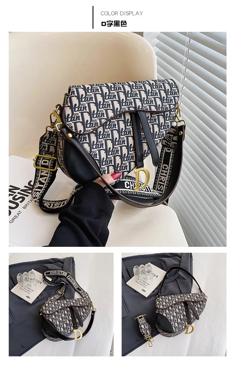 ‌Exclusive Saddle Crossbody Bag for Women -