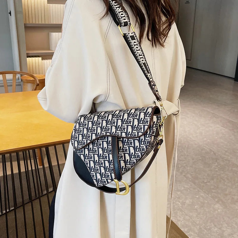 ‌Exclusive Saddle Crossbody Bag for Women -