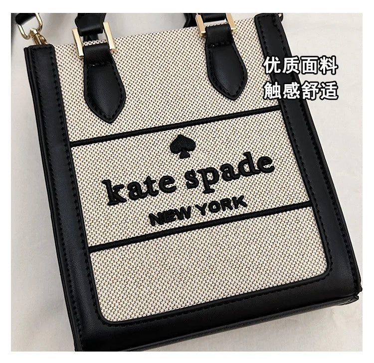 2025 New Women's Luxury Korean-Style Tote - Trendy Retro Letter Crossbody & Handheld
