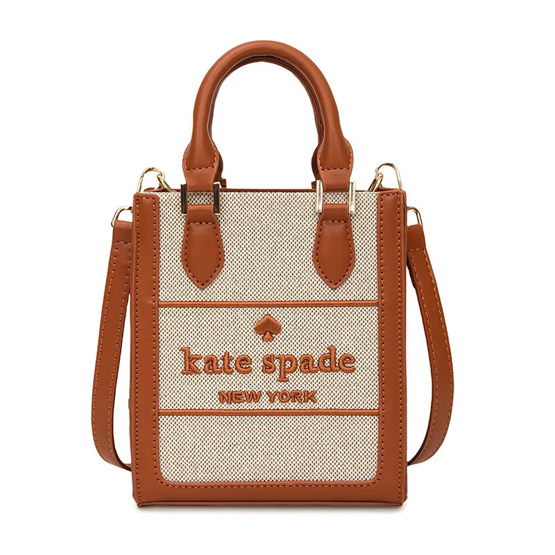 2025 New Women's Luxury Korean-Style Tote - Trendy Retro Letter Crossbody & Handheld