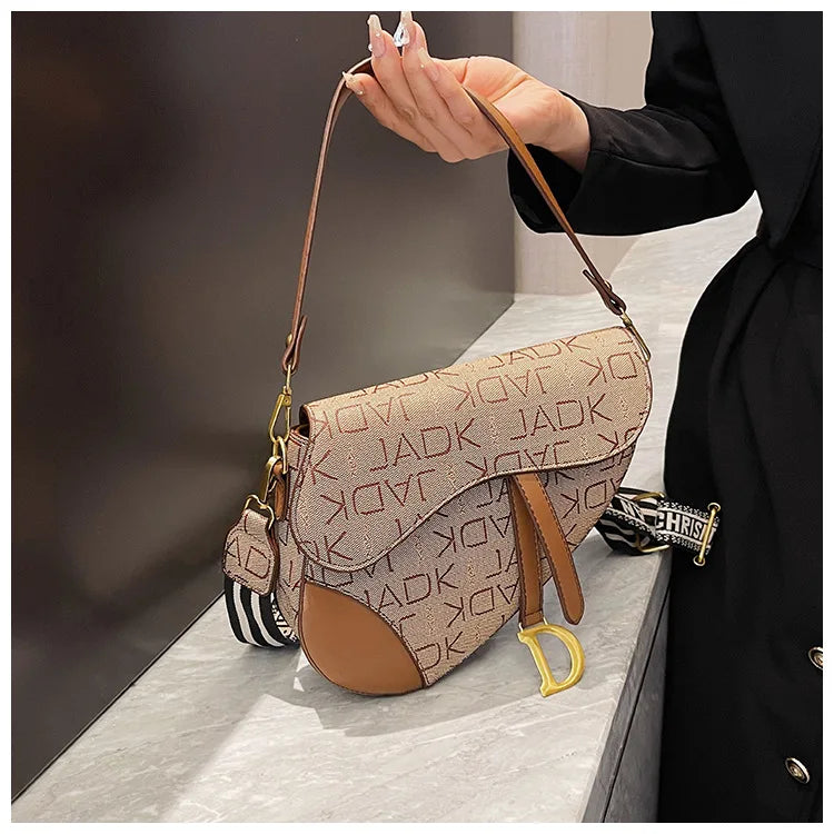‌Exclusive Saddle Crossbody Bag for Women -