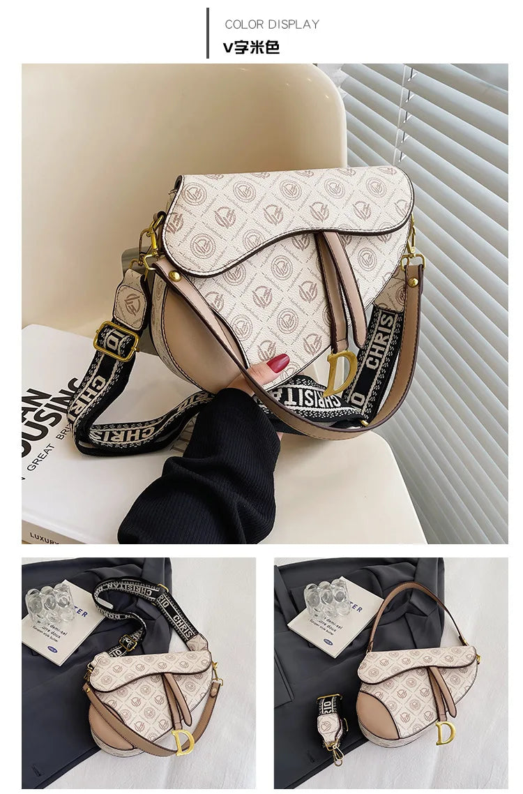 ‌Exclusive Saddle Crossbody Bag for Women -