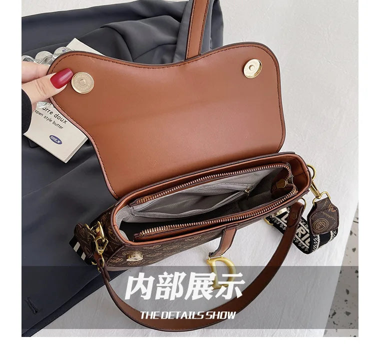 ‌Exclusive Saddle Crossbody Bag for Women -