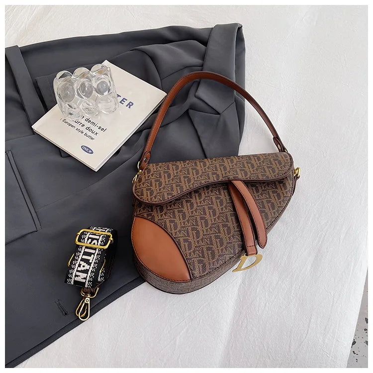 ‌Exclusive Saddle Crossbody Bag for Women -