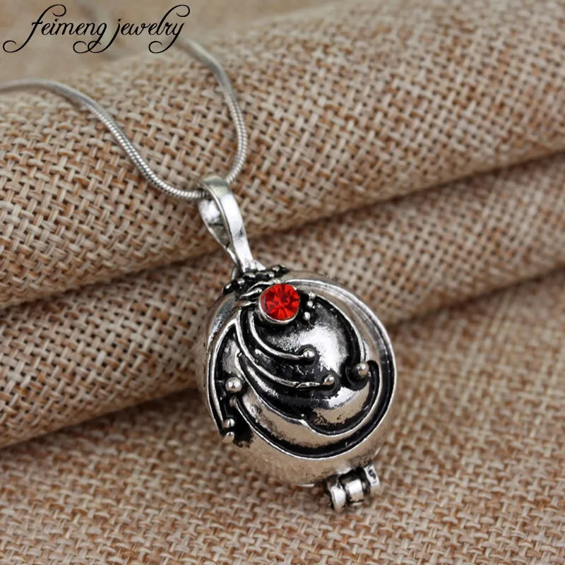Boho Hand Made Tea Cup Necklace Pendant Woman Collier Sweater Chain Clothing Accessories Long Necklace Enamel Collane Jewelry