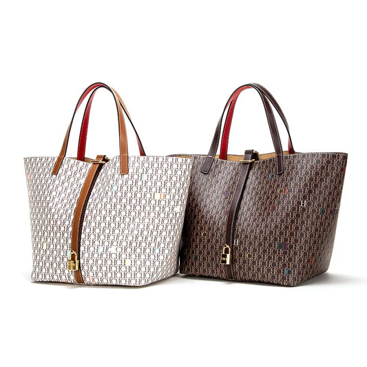 Classic Style Women's Large-capacity Handbag Letters
