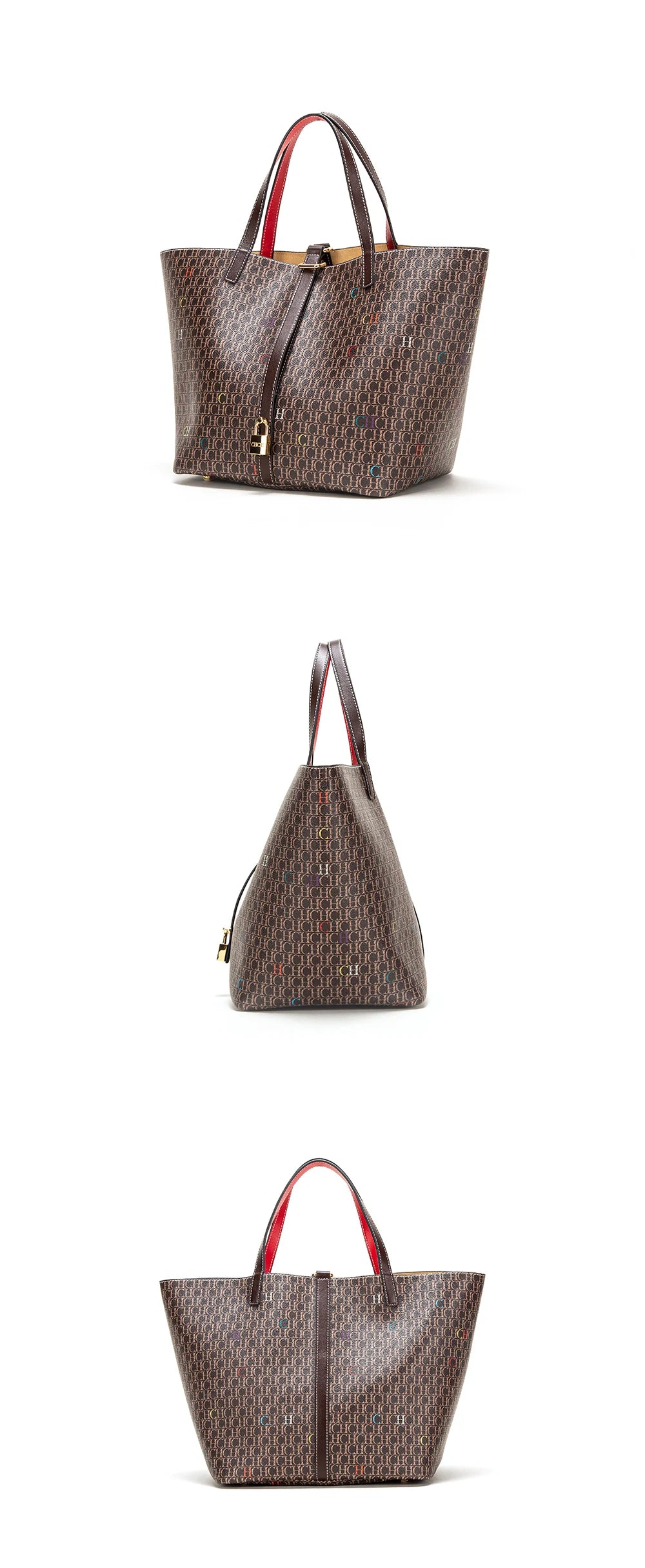 Classic Style Women's Large-capacity Handbag Letters