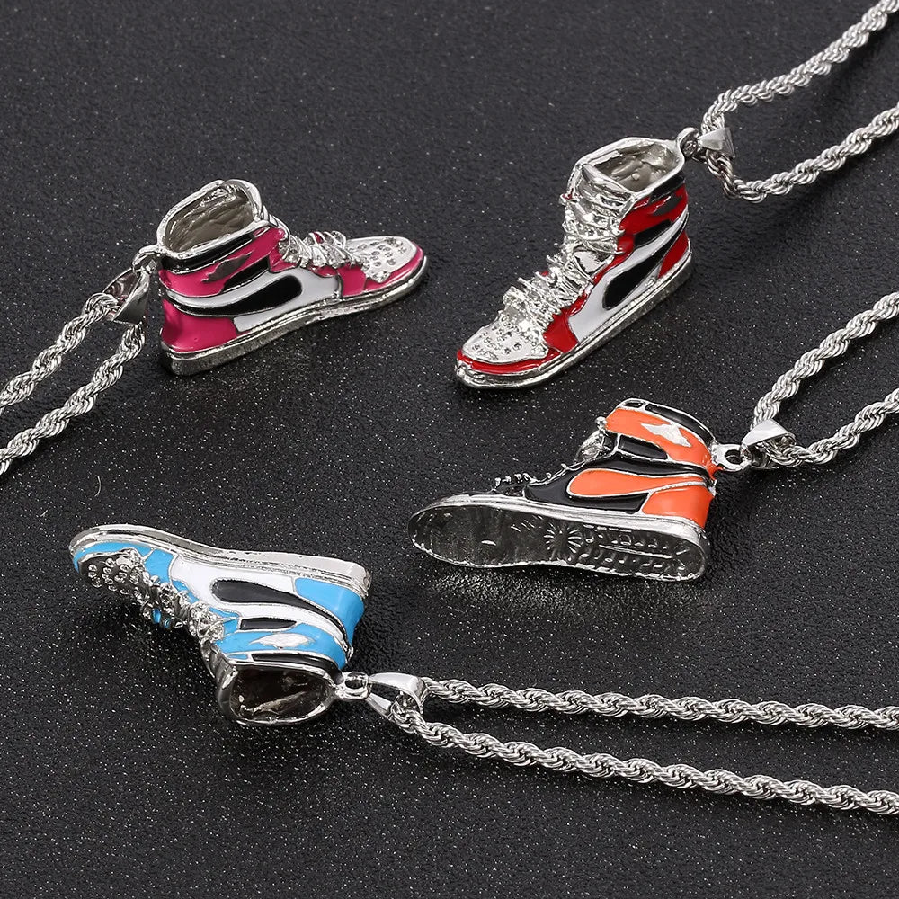 Boho Hand Made Tea Cup Necklace Pendant Woman Collier Sweater Chain Clothing Accessories Long Necklace Enamel Collane Jewelry