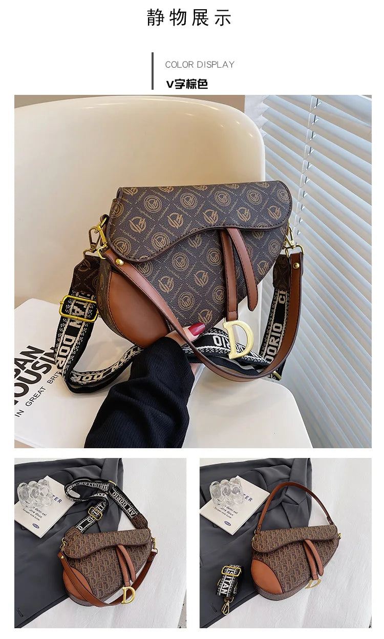 ‌Exclusive Saddle Crossbody Bag for Women -