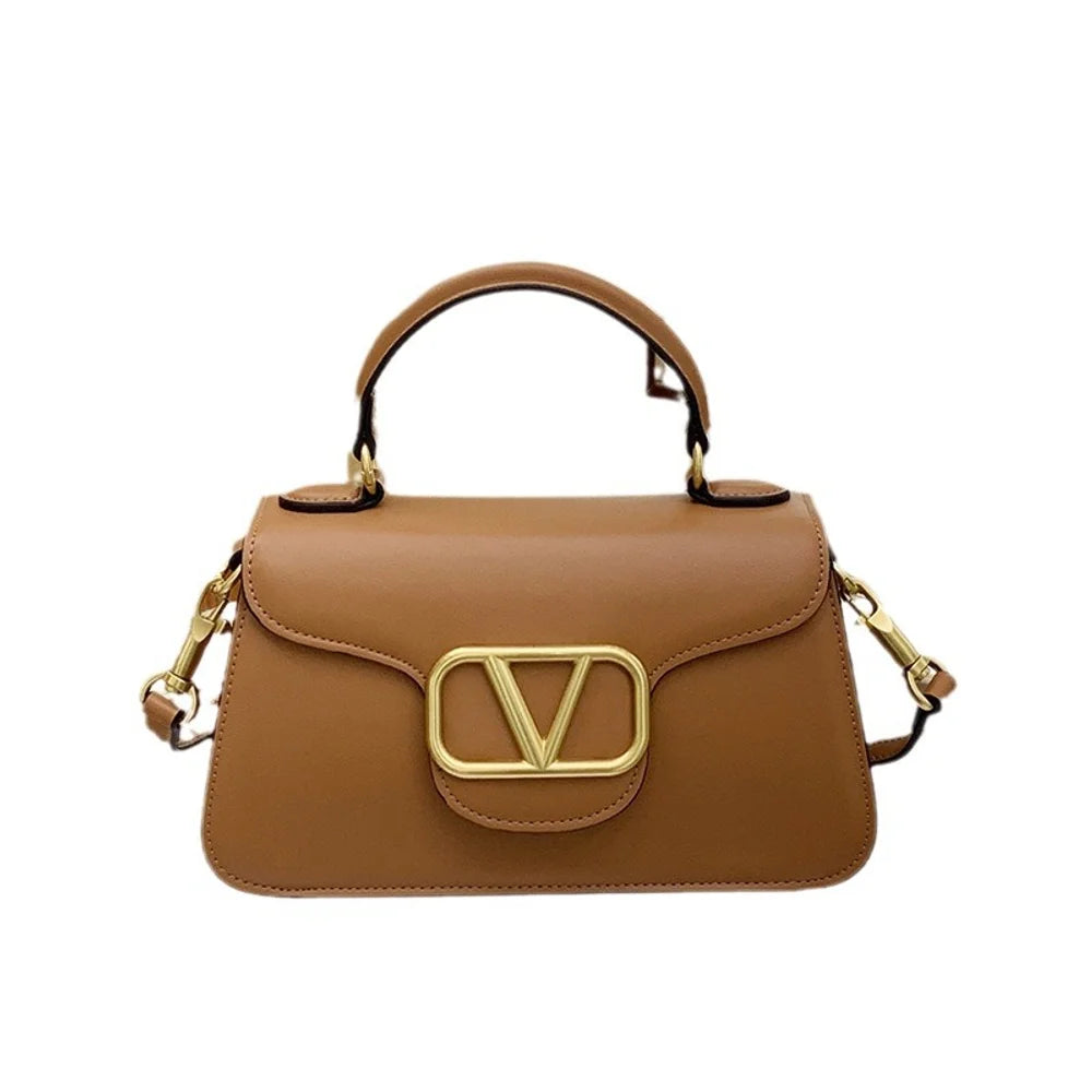 Women's new bag, light luxury, niche, high-end, one shoulder crossbody ba