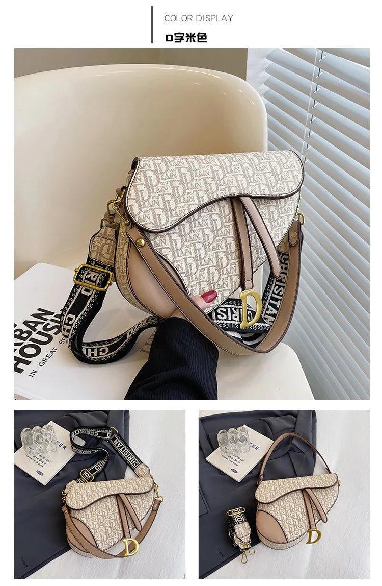 ‌Exclusive Saddle Crossbody Bag for Women -